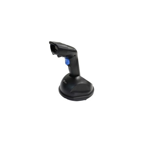 LECTOR DE CODIGO DE BARRAS OPTICO INALAMBRICO VIA BLUETOOTH EC LINE, NEGRO COMPATIBLE CON WINDOWS, ALCANCE HASTA 100MTS