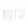 NOVA MW3 TRUE MESH WIFI EXTENSOR DE RED, COBERTURA DE HASTA 200 M2 DUAL BAND 2 ANTENAS DE 3DBI MU-MIMO + BEAMFORMING, PAQUETE D