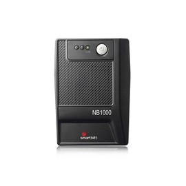 NO BREAK SMARTBITT 1000VA/500 WATTS 6 CONTACTOS, PUERTO USB, PROTECCIN DE LINEA TELEFNICA RJ-11
