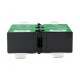 CARTUCHO DE BATERAS DE REEMPLAZO APCRBC124 PARA MODELOS APC BX1500M-LM60, BR1300G,BR1500G, SMC1000-2U LO CONFORMAN LAS 2 BATERA