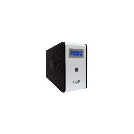 NO BREAK CDP INTELIGENTE 750VA/350W, 10 CONTACTOS, PANTALLA LCD, BRAKER, PUERTO USB, RESPALDO DE BAT
