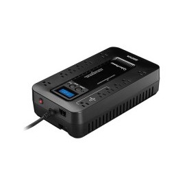 NO BREAK / UPS CYBERPOWER MODO ECO AHORRADOR 850 VA 510 WATTS 3 AÑOS DE GARANTA EN PILA Y EQUIPO