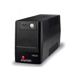 NO BREAK SMARTBITT 500VA / 250W, 4 CONTACTOS, CON REGULADOR Y SUPRESOR DE PICOS.
