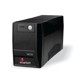 NO BREAK SMARTBITT 750 VA / 375 W, 6 CONTACTOS, CON REGULADOR Y SUPRESOR DE PICOS.