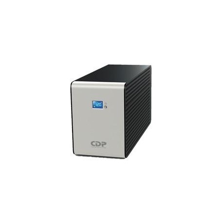 NO BREAK CDP INTELIGENTE 1200VA/720W, 10 CONTACTOS, PANTALLA LCD, BRAKER, PUERTO USB, RESPALDO DE BA