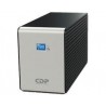 NO BREAK CDP INTELIGENTE 1200VA/720W, 10 CONTACTOS, PANTALLA LCD, BRAKER, PUERTO USB, RESPALDO DE BA