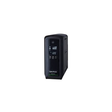 NOBREAK CYBERPOWER (CP1000PFCLCD) 1000VA / 600W, LCD INTELIGENTE, ONDA SENOIDAL PURA PFC, AVR, TORRE, 10 ? NEMA 5-15R, (5 RESPA