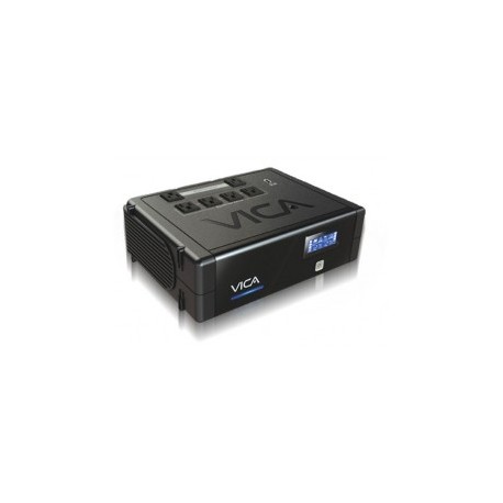 NO BREAK VICA REV 700VA/400W 6 CONTACTOS CON RESPALDO Y REGULADOR.