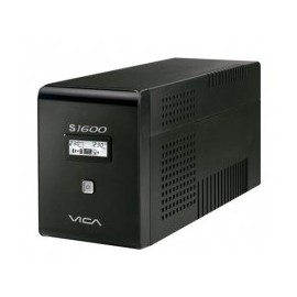 NO BREAK VICA 1600VA/900W PANTALLA LCD 8 TOMAS REGULADAS Y RESPALDADAS 3 AÑOS DE GARANTIA.