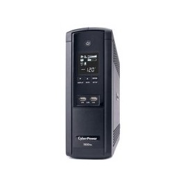 NO BREAK CYBERPOWER (BRG1500AVRLCD) 1500VA /900W, INTERACTIVO, TORRE, 12 ? NEMA 5-15R, 6 RESPALDO Y 6 SUPRESI?N, 5 A?OS INCLUYE