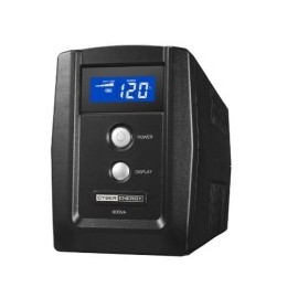 NO BREAK CYBERPOWER (OM900ATLCD) 900VA / 540W, INTERACTIVO, TORRE, 6 ? NEMA 5-15R, 3 RESPALDO Y 3 SUPRESI?N, 2 A?OS DE GARANT?A