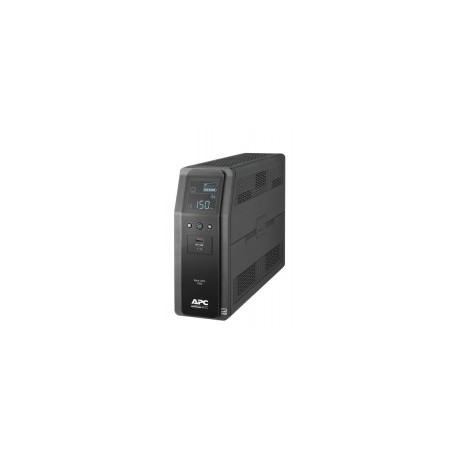 UNIDAD BACK UPS PRO BR 1500 VA, 10 TOMAS DE SALIDA, 2 PUERTOS USB DE CARGA, AVR, INTERFAZ LCD, LAM