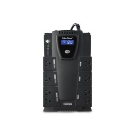 NO BREAK CYBERPOWER (CP600LCD), STANDBY, 600VA / 340W, 8 X NEMA 5-15R, (4 RESPALDO Y 4 SUPRESION) 3 AÑOS DE GARANTIA INCLUYENDO