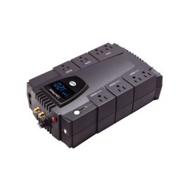 NO BREAK CYBERPOWER (CP825AVRLCD) 825VA/ 450 WATTS, INTERACTIVO, TORRE, 8 × NEMA 5-15R, (4 RESPALDO Y 4 SUPRESION), 3 AÑOS DE G