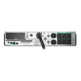 UNIDAD SMART-UPS DE APC, 2200 VA, PANTALLA LCD, PARA RACK 2 U, 120 V, CON SMARTCONNECT
