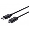 CABLE DISPLAYPORT - HDMI M-M 4K  1.8METROS