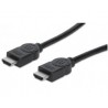 CABLE HDMI MANHATTAN 15.0M 4K 3D M-M VELOCIDAD 1.4 MONITOR TV PROYECTOR