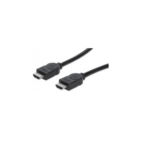 CABLE MANHATTAN HDMI MACHO-MACHO DE ALTA VELOCIDAD CON ETHERNET 15 MTS.