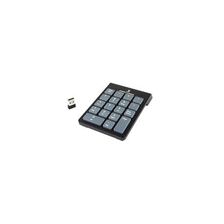 TECLADO NUMERICO INALAMBRICO PERFECT CHOICE USB NEGRO/GRIS PC-201014