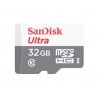 MEMORIA SANDISK 32GB MICRO SDHC ULTRA 100MB/S CLASE 10 C/ADAPTADOR
