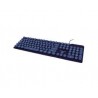 TECLADO ALMBRICO ROUND USB PERFECT CHOICE AZUL