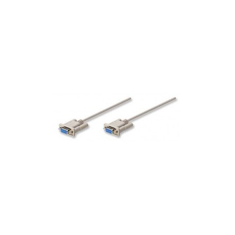CABLE NULL MODEM DB9 HEMBRA - HEMBRA 1.8 MTS 7C MANHATTAN