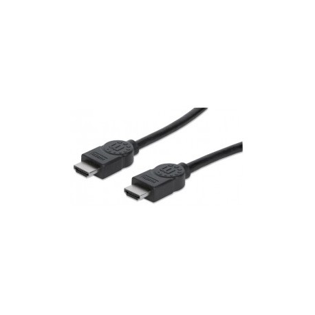 CABLE HDMI MANHATTAN 3.0M 4K 3D M-M VELOCIDAD 1.4 MONITOR TV PROYECTOR