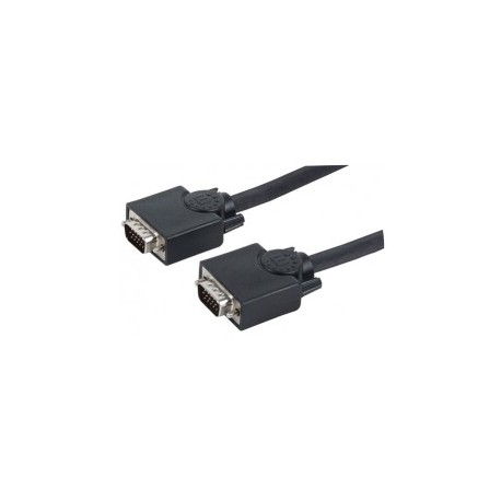 CABLE VGA MANHATTAN PARA MONITOR O PROYECTOR 15 MTS NEGRO MACHO-MACHO