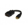 CABLE HDMI DE ALTA VELOCIDAD 12CM - ADAPTADOR HDMI A MINI HDMI - STARTECH.COM MOD. HDACFM5IN