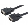 CABLE VGA MANHATTAN PARA MONITOR O PROYECTOR 9 MTS NEGRO MACHO-MACHO